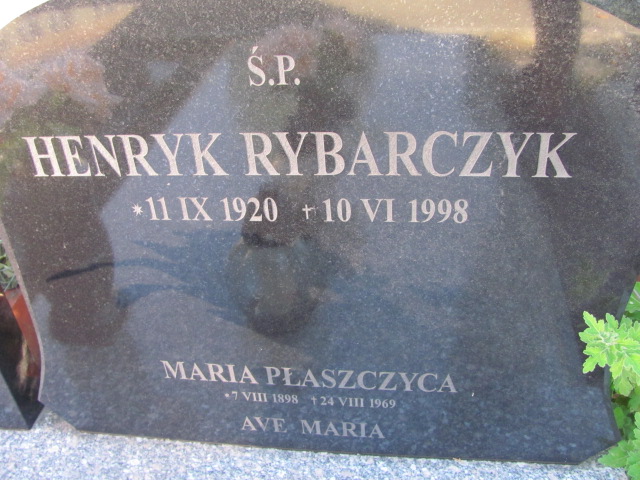 Henryk Rybarczyk 1920 Dzierżoniów - Grobonet - Wyszukiwarka osób pochowanych
