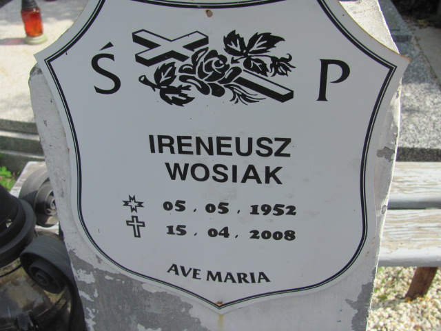 Władysław Wosiak 1920 Dzierżoniów - Grobonet - Wyszukiwarka osób pochowanych