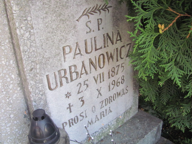 Paulina Urbanowicz 1875 Dzierżoniów - Grobonet - Wyszukiwarka osób pochowanych