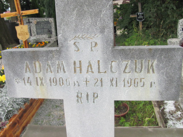 Adam Halczuk 1906 Dzierżoniów parafialny - Grobonet - Wyszukiwarka osób pochowanych