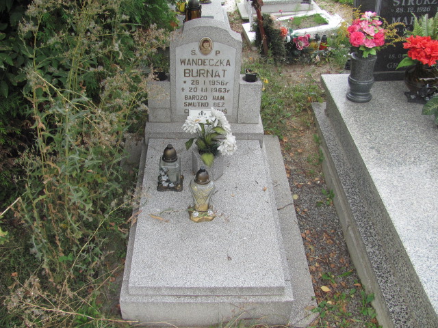 Grób Wanda Burnat