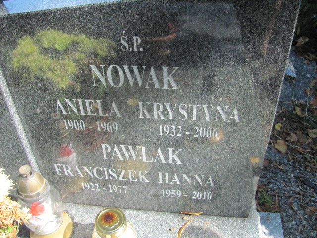 Hanna Pawlak 1959 Dzierżoniów - Grobonet - Wyszukiwarka osób pochowanych