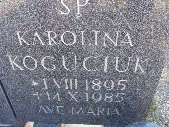 Katarzyna Kogucik 1926 Dzierżoniów - Grobonet - Wyszukiwarka osób pochowanych