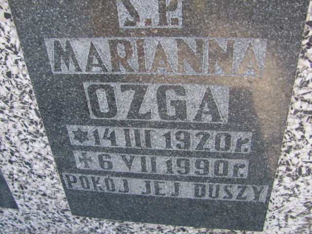 Filip Ozga 1886 Dzierżoniów - Grobonet - Wyszukiwarka osób pochowanych