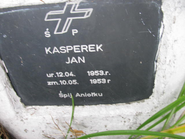 Jan Kasperek 1953 Dzierżoniów - Grobonet - Wyszukiwarka osób pochowanych