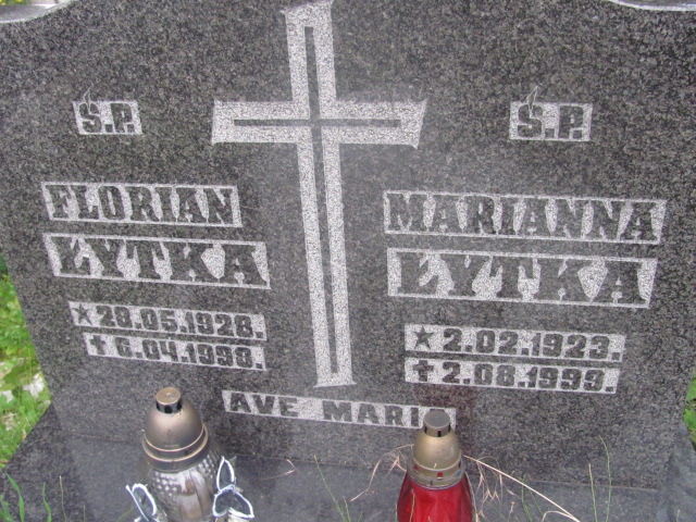 Florian Łytka 1928 Dzierżoniów - Grobonet - Wyszukiwarka osób pochowanych