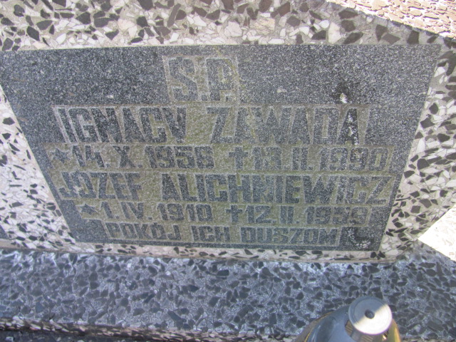 Józef Alichniewicz 1910 Dzierżoniów - Grobonet - Wyszukiwarka osób pochowanych