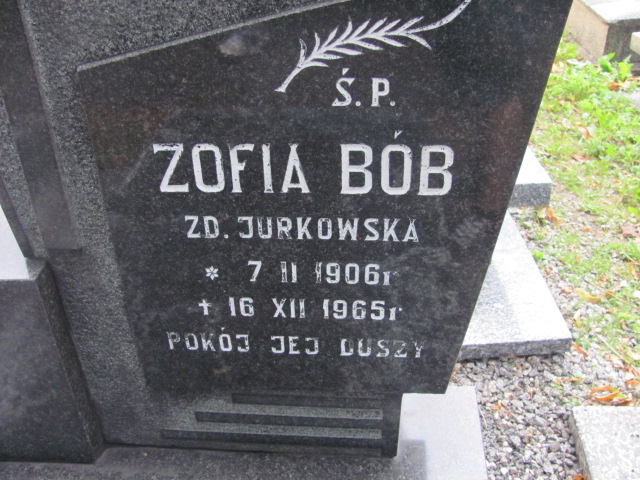 Zofia Bób 1906 Dzierżoniów - Grobonet - Wyszukiwarka osób pochowanych