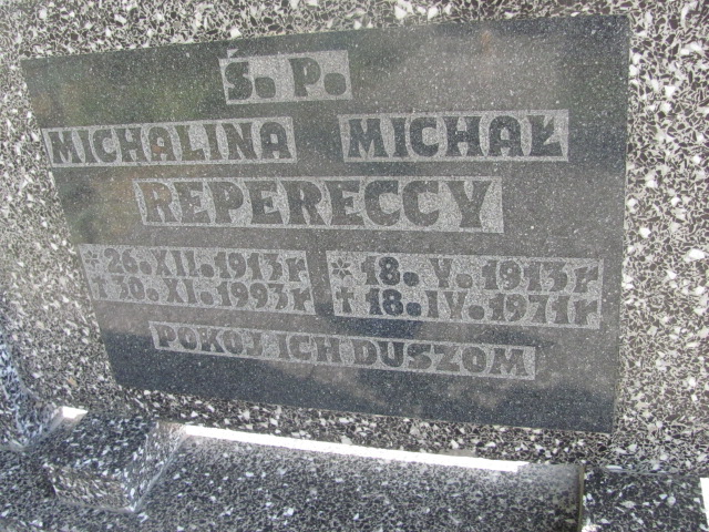 Michalina Reperecka 1913 Dzierżoniów - Grobonet - Wyszukiwarka osób pochowanych
