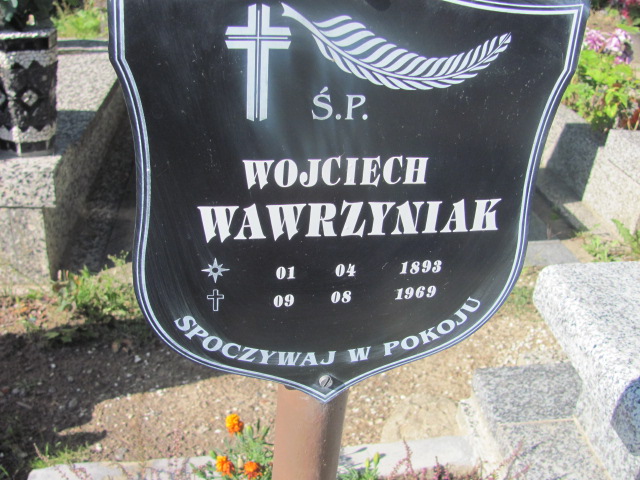 Wojciech Wawrzyniak 1893 Dzierżoniów - Grobonet - Wyszukiwarka osób pochowanych