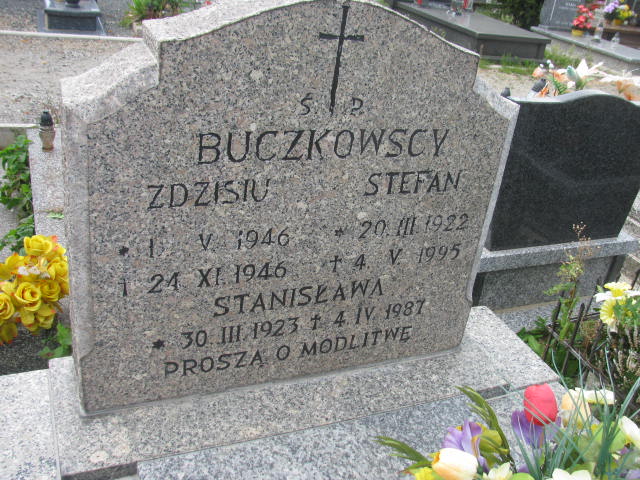 Stefan Buczkowski 1922 Dzierżoniów - Grobonet - Wyszukiwarka osób pochowanych
