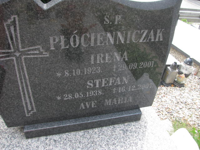 Stefan Płócienniczak 1938 Dzierżoniów - Grobonet - Wyszukiwarka osób pochowanych