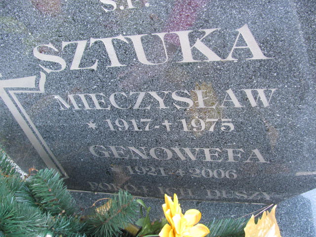 Genowefa Sztuka 1921 Dzierżoniów - Grobonet - Wyszukiwarka osób pochowanych