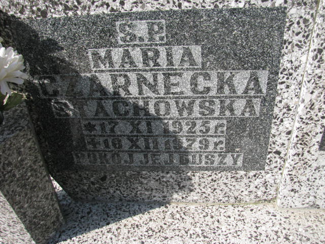 Maria Czarnecka Stachowska 1925 Dzierżoniów - Grobonet - Wyszukiwarka osób pochowanych