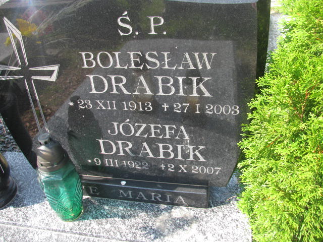 Bolesław Drabik 1913 Dzierżoniów - Grobonet - Wyszukiwarka osób pochowanych