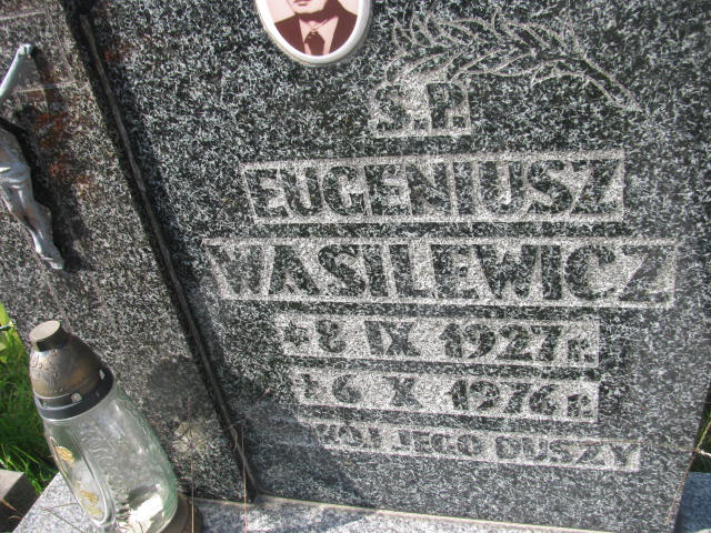 Eugeniusz Wasilewicz 1927 Dzierżoniów - Grobonet - Wyszukiwarka osób pochowanych